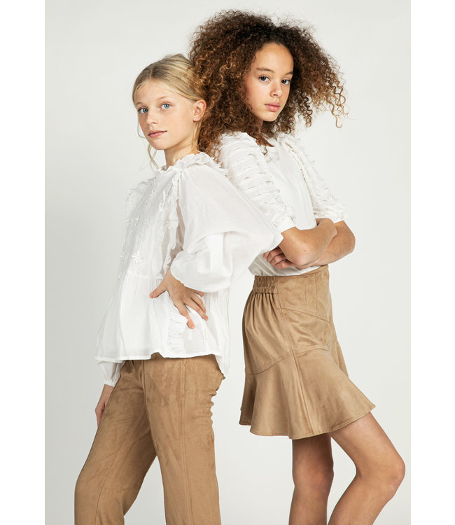 AI&KO Meisjes broek - Suelina Pes 734 G - Smoke zand