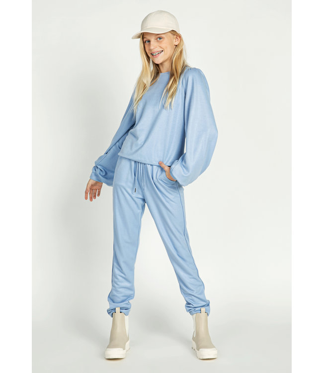 AI&KO Meisjes broek - Iline Vis 321 G - Misty blauw