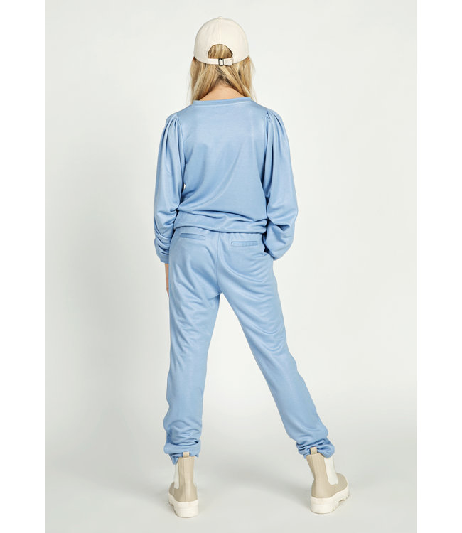 AI&KO Meisjes broek - Iline Vis 321 G - Misty blauw