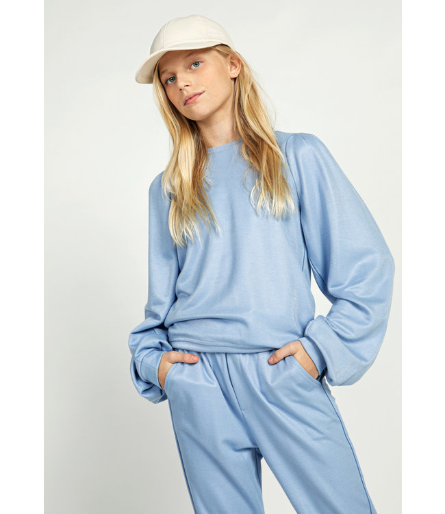 AI&KO Meisjes broek - Iline Vis 321 G - Misty blauw