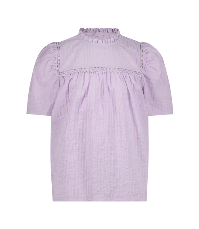 AI&KO Meisjes top - Bella Vis 672 G - Donker magnolia