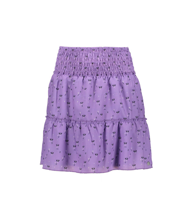 Frankie & Liberty Meisjes rok - Caia - Print paars/zwart