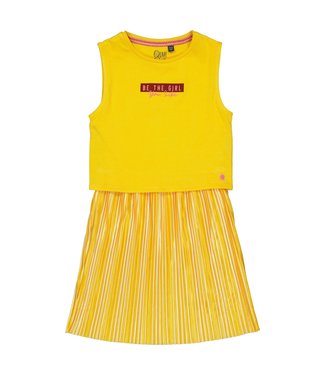 Quapi Meisjes jurk - Mai - Zonnig geel