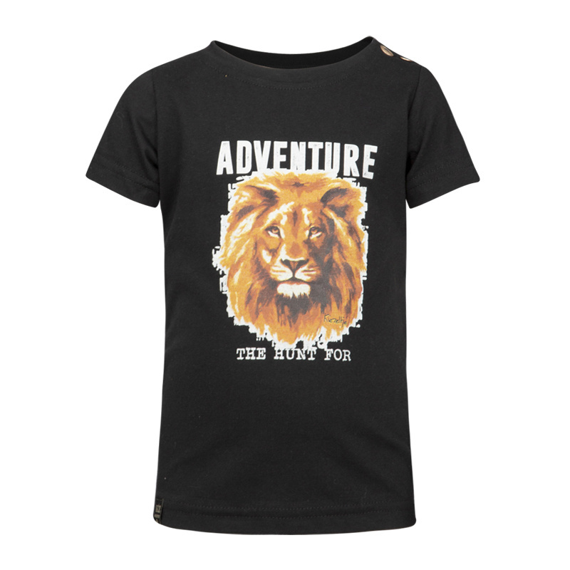 Kiezeltje Meisjes shirt - Zwart afbeelding