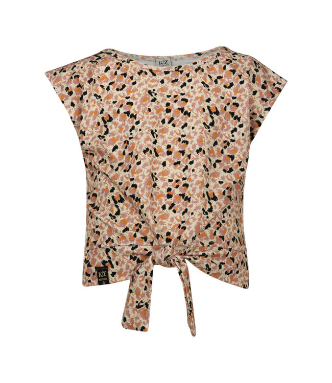 Kiezeltje - Meisjes top - Animal print - merkmeisjeskleding.nl