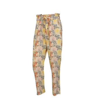 KIEstone Meisjes broek - Tropical bloemen