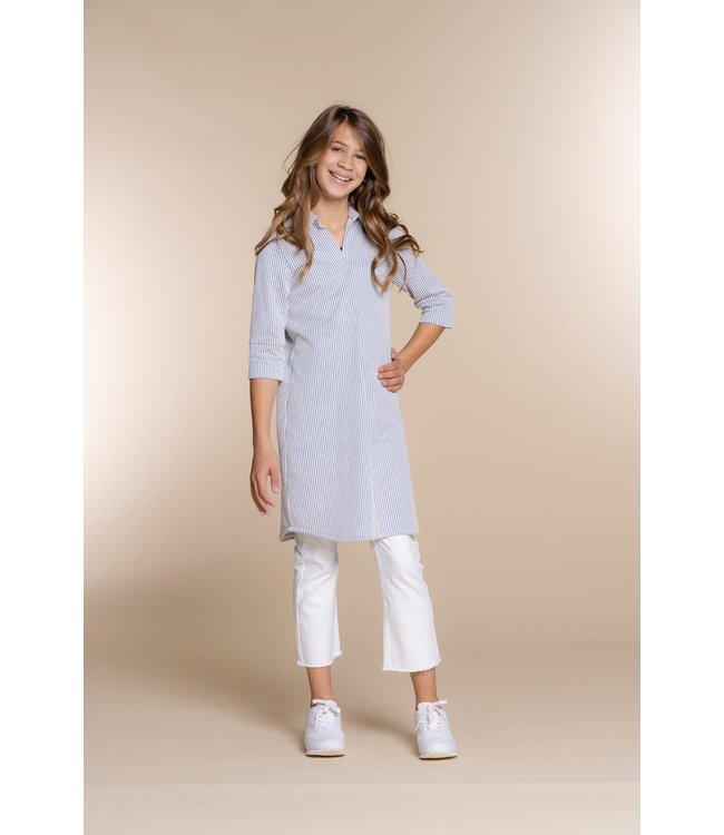 Geisha Meisjes jeans broek - Wit