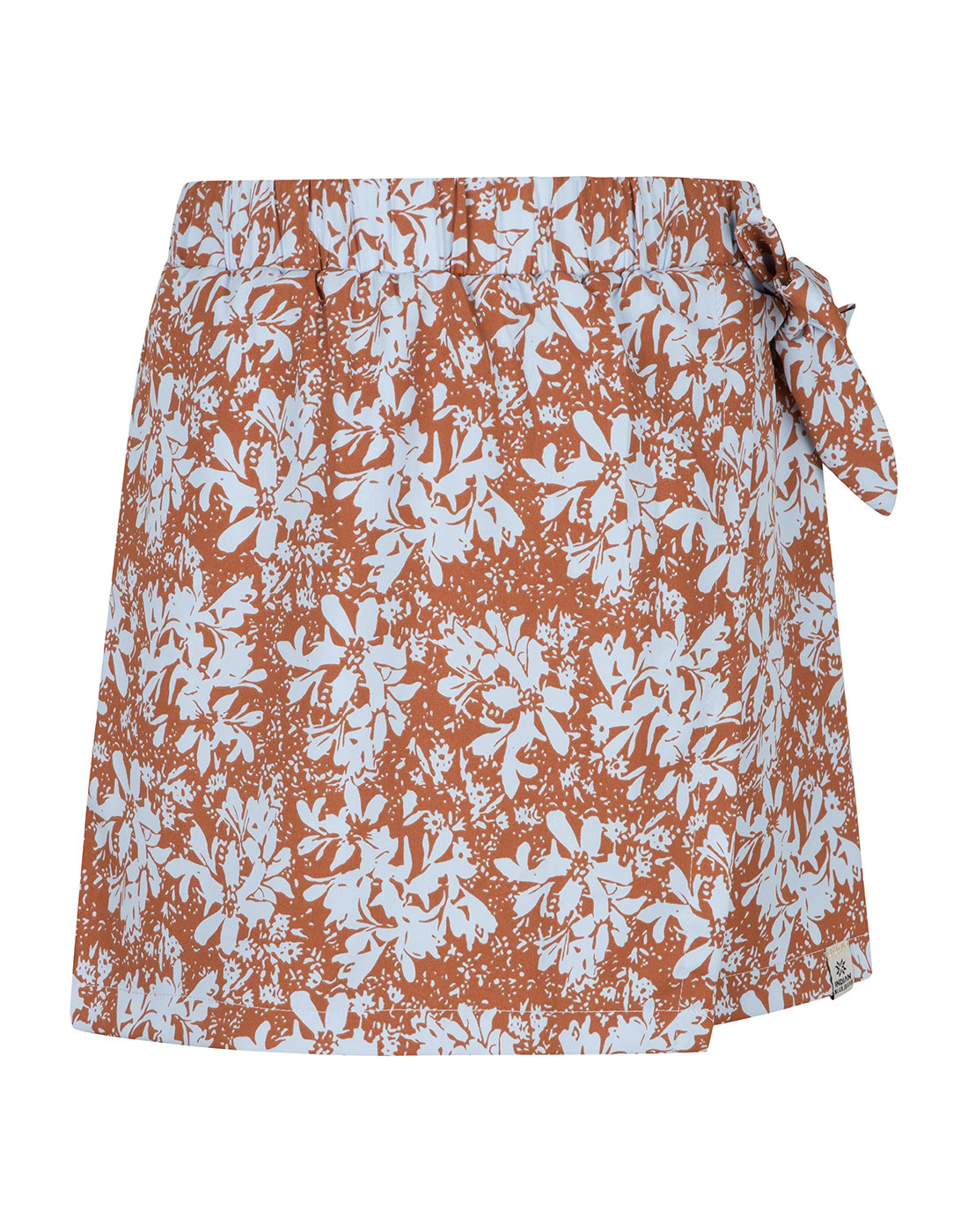 Indian Blue Jeans Meisjes short bloemen - Amber bruin afbeelding