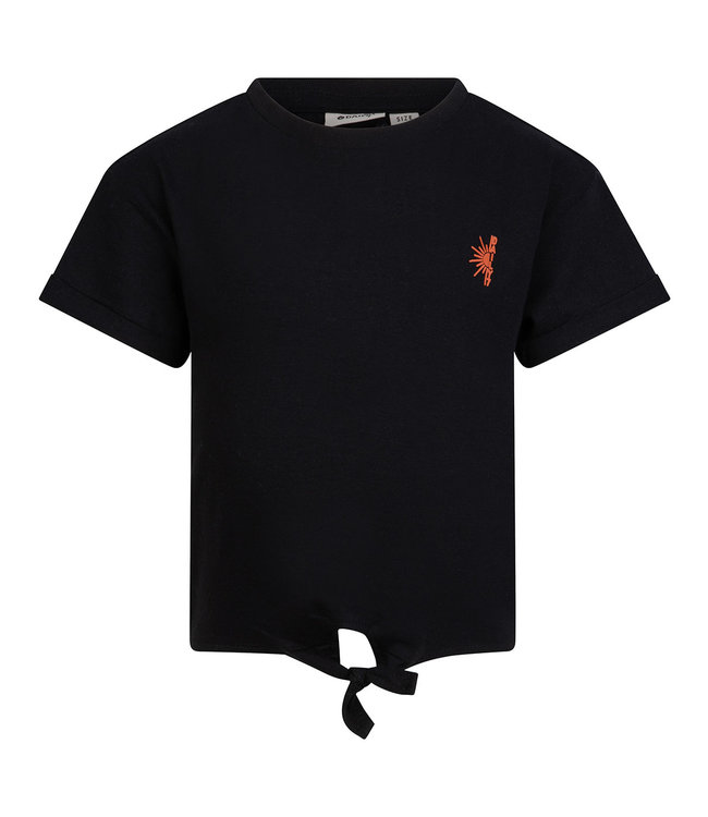 Daily7 Meisjes t shirt print Zwart