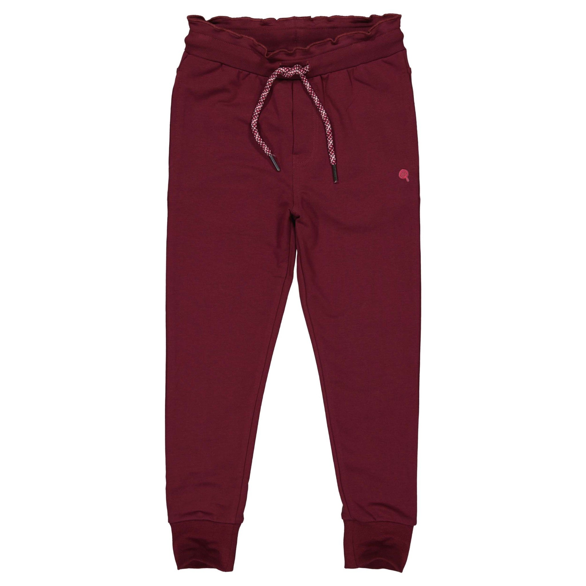 Quapi meisjes joggingbroek Manja Red Maroon