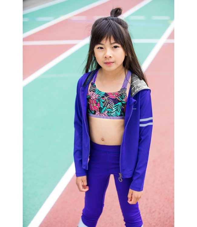 B.Nosy Meisjes legging - Diep paars