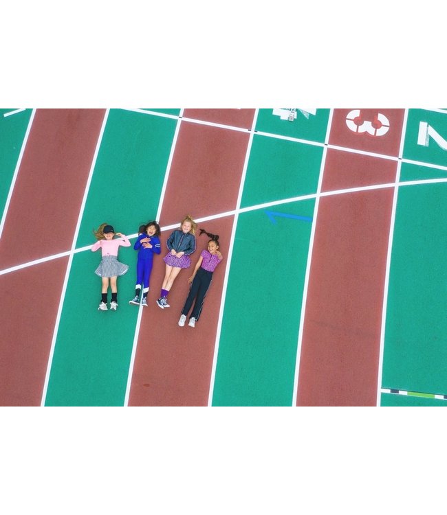 B.Nosy Meisjes legging - Diep paars