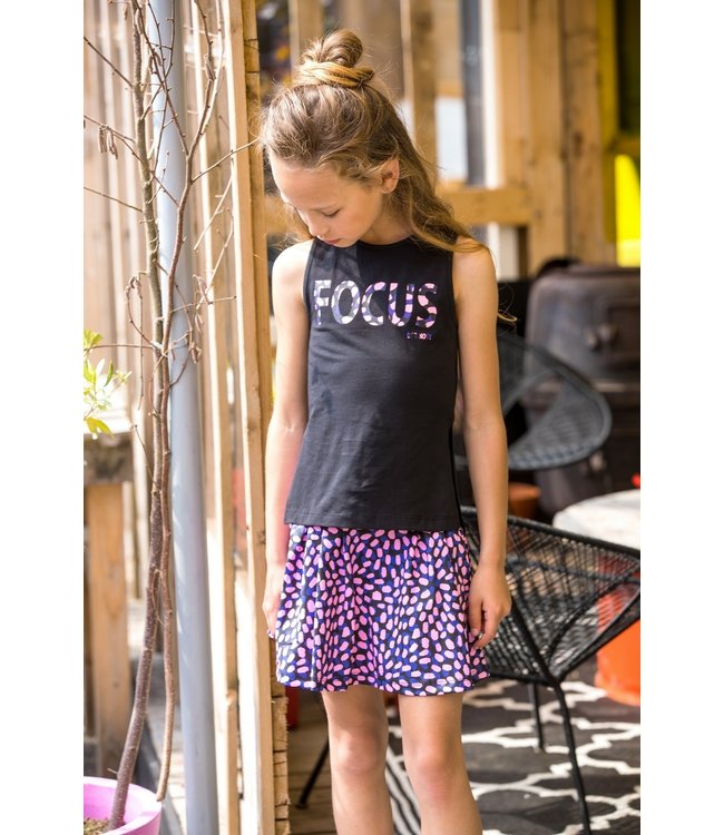 B.Nosy Meisjes tanktop - Zwart