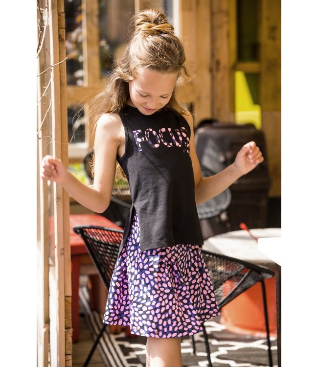 B.Nosy Meisjes tanktop - Zwart