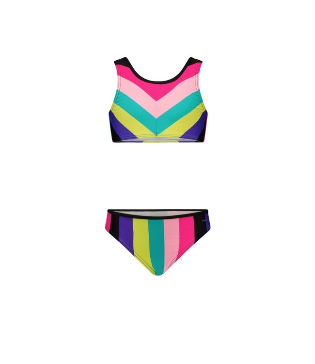 B.Nosy Meisjes bikini - Regenboog streep