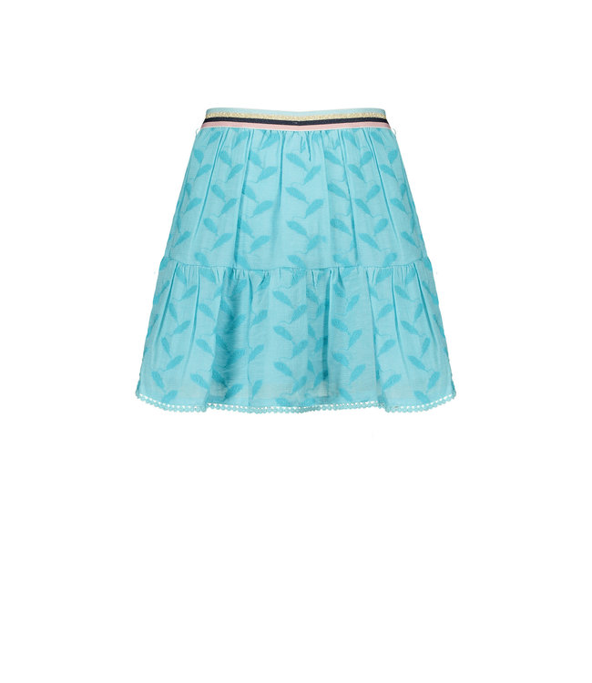 NoNo Meisjes rok - Nomy AOP - Licht Turquoise