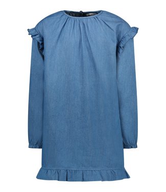 Moodstreet Meisjes tuniek jeans - Soft Blue