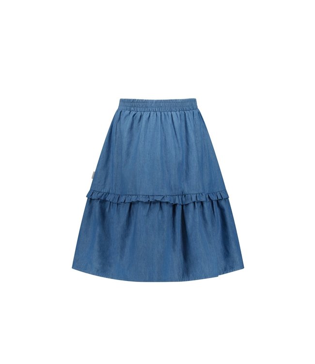 Moodstreet Meisjes rok jeans - Soft Blue