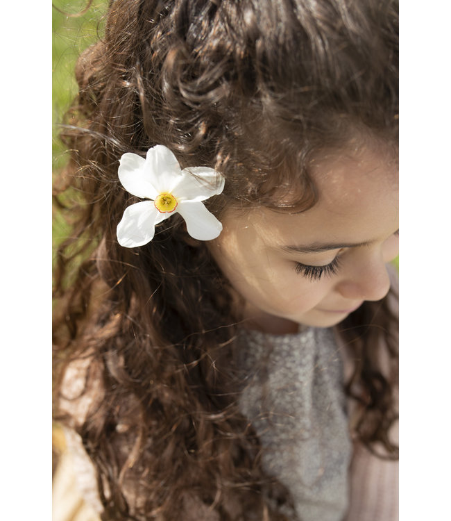 Like Flo Meisjes t-shirt open schouder - Animal