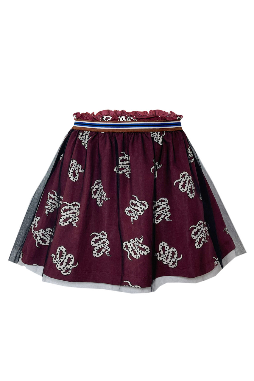 TOPitm Meisjes rok - Maxine - Slangenprint afbeelding