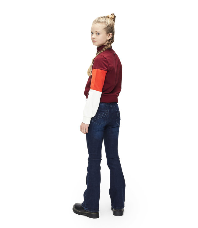 Retour Jeans Meisjes sweater - Dorieke - Wijn rood
