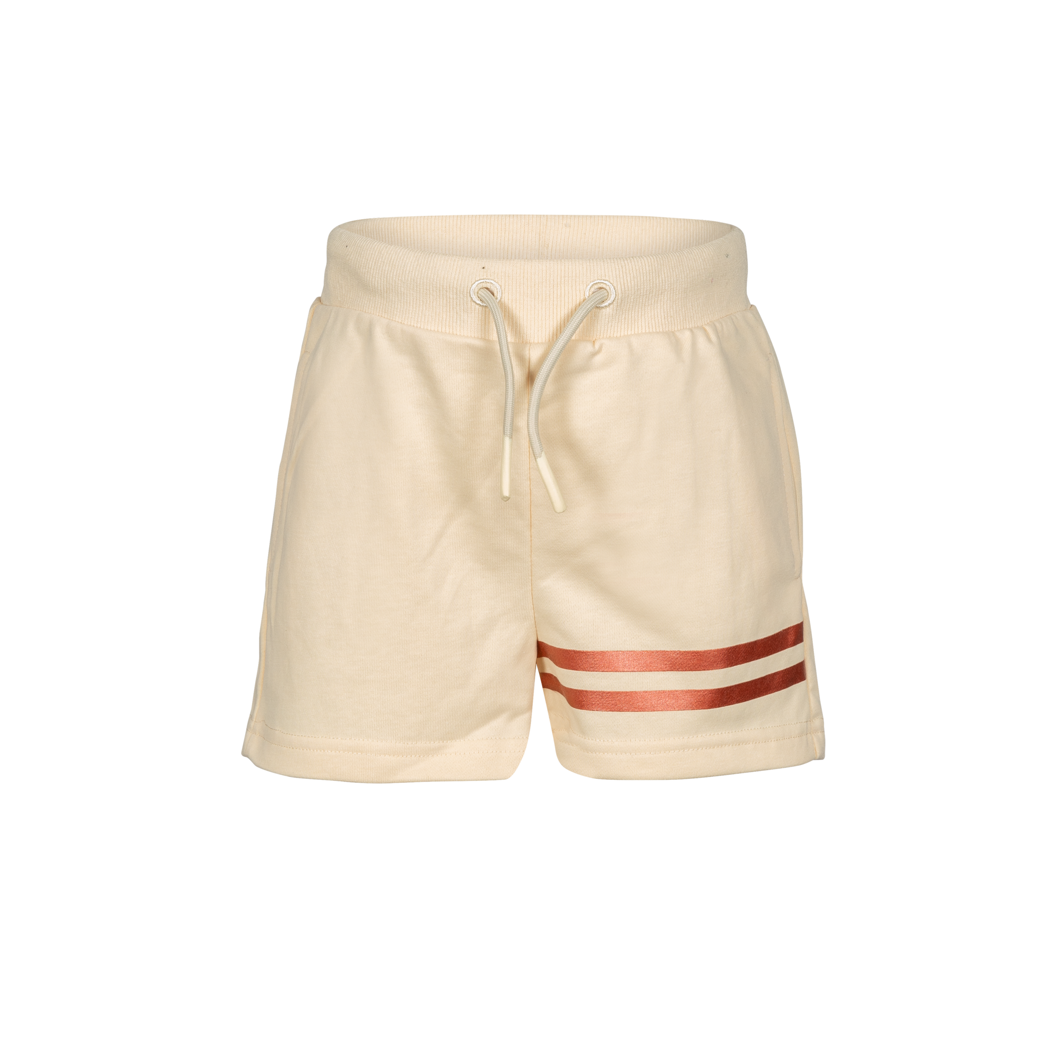 Dutch Dream denim Meisjesjes jogging short - MILELE - Creme afbeelding