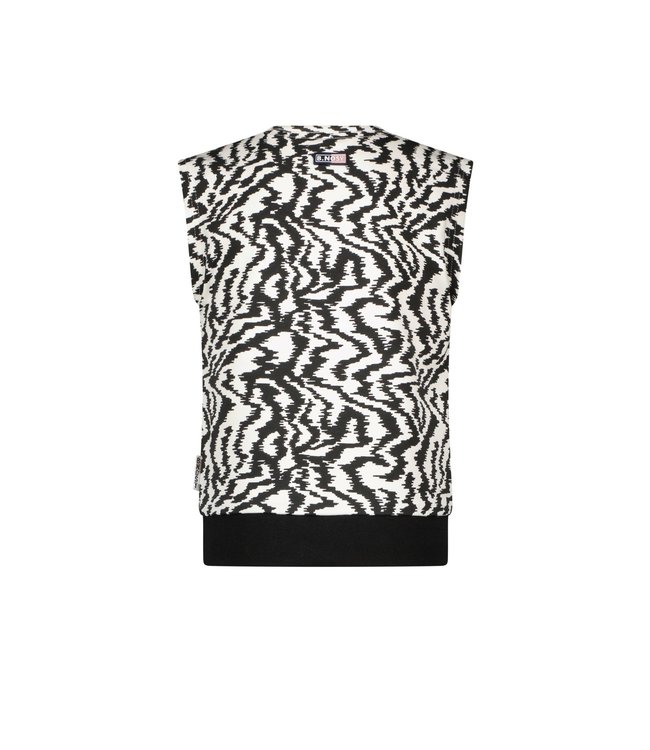 B.Nosy Meisjes top AOP - Zebra Banana
