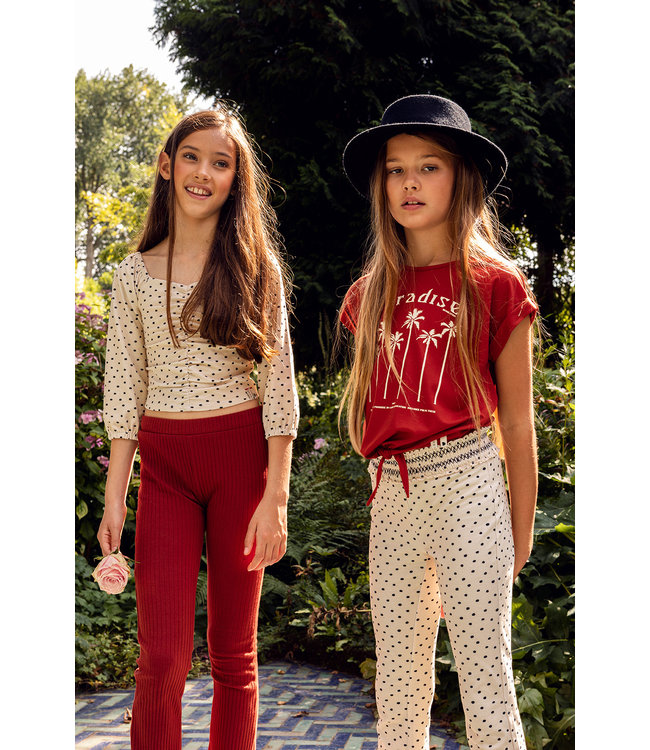 LOOXS 10sixteen Meisjes top - Cream