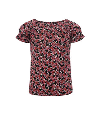 LOOXS 10sixteen Meisjes top crinkle - Hawaii bloemen