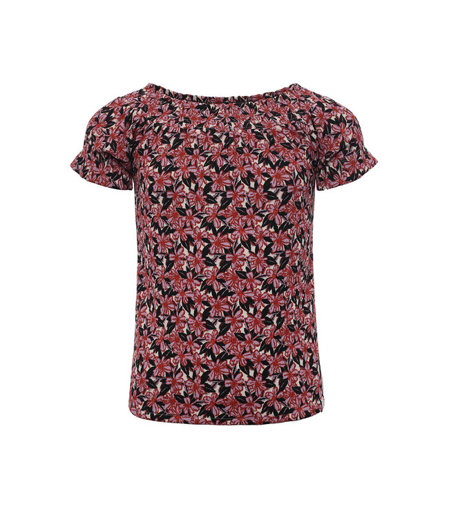 LOOXS 10sixteen Meisjes top crinkle - Hawaii bloemen