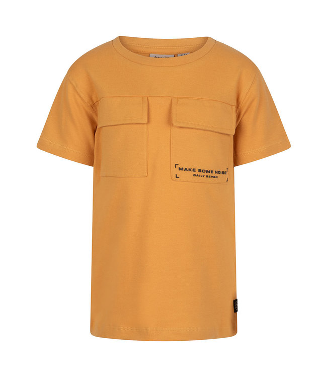 Daily7 Jongens t-shirt - Goud geel