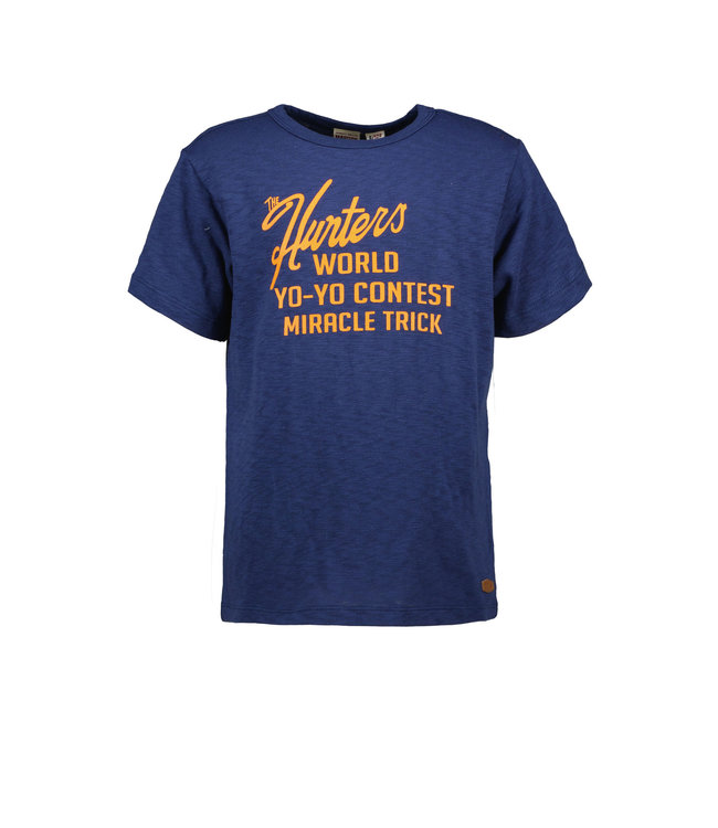 Street called Madison Jongens t-shirt slub - Blauw