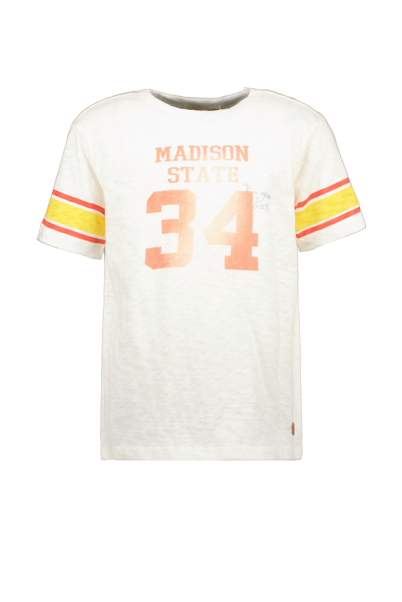 Street called Madison Jongens t-shirt slub - Off white