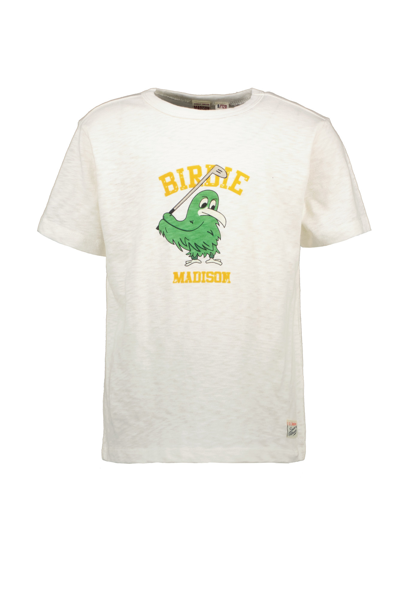 Street called Madison Jongens t-shirt slub - Off white afbeelding