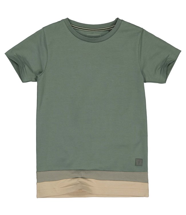 LEVV Jongens t-shirt - Theodor - Kaktus groen