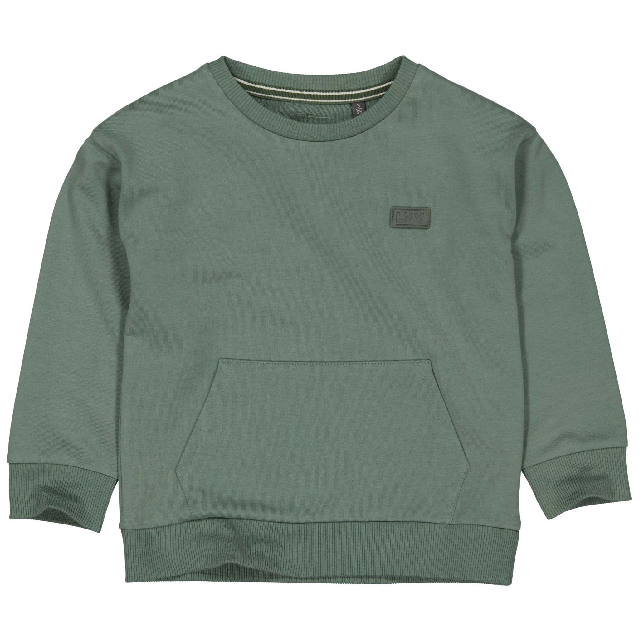 Levv jongens sweater Vin Green Cactus