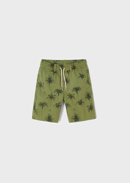 Mayoral Jongens Short print - Turtle groen