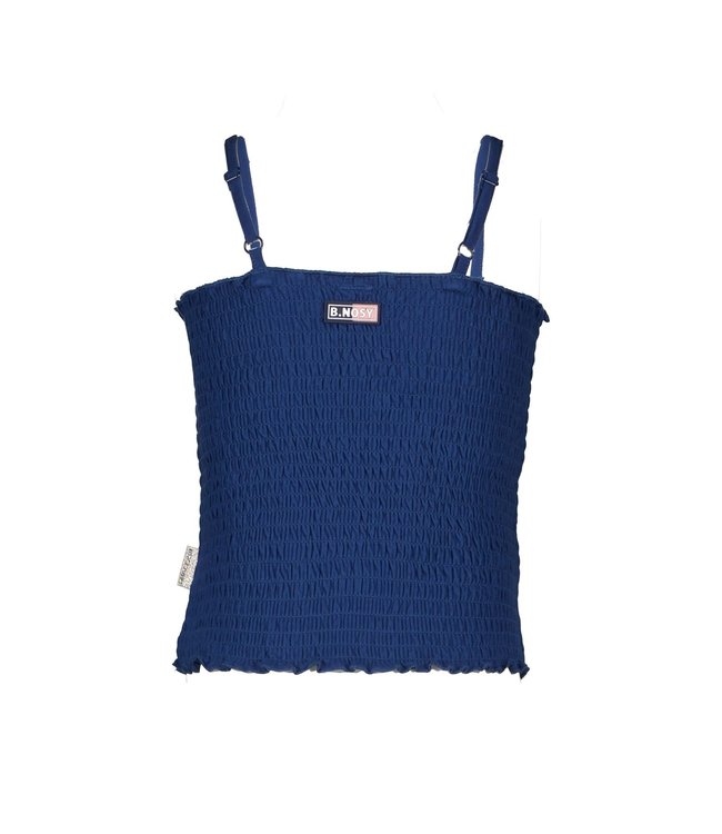 B.Nosy Meisjes top smock - Lake blauw
