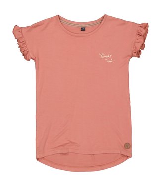 LEVV Meisjes t-shirt - Trienke - Dusty perzik