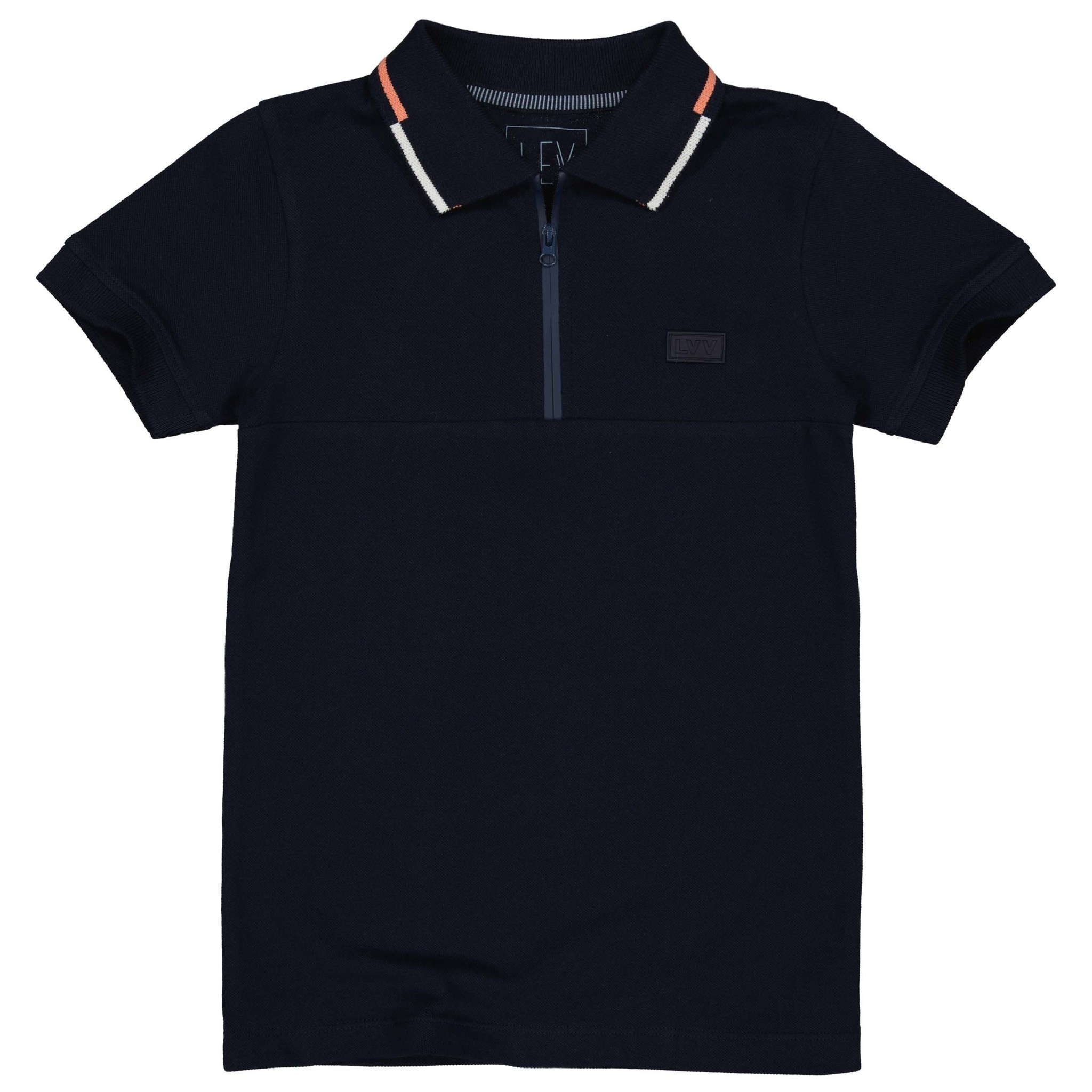 LEVV Jongens t-shirt - Tieme - Marine blauw