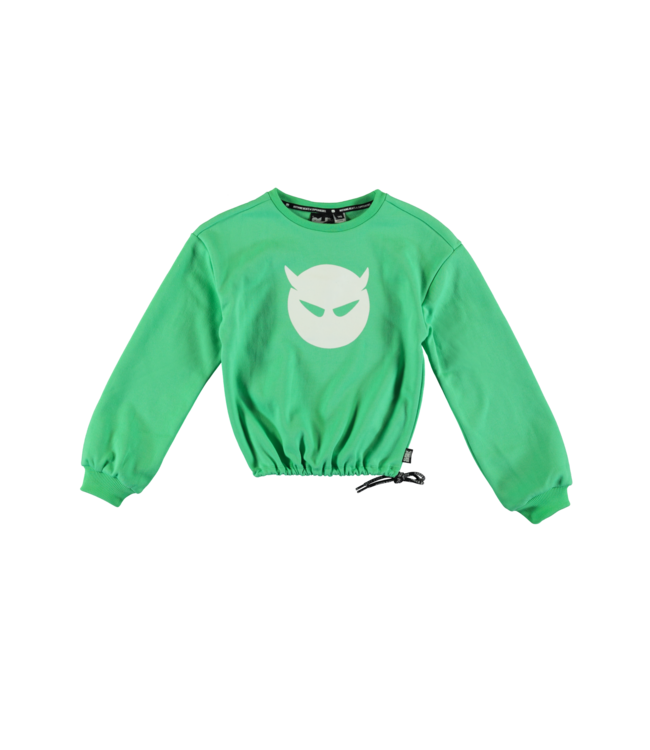 SUPERREBEL Meisjes sweater Catalina - Fluo mint