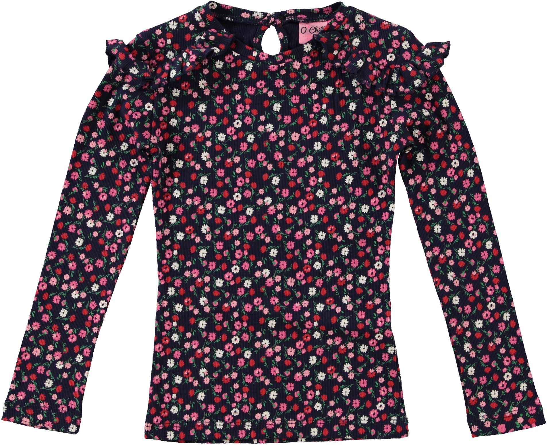 O'Chill Meisjes shirt - Eliza - Multi