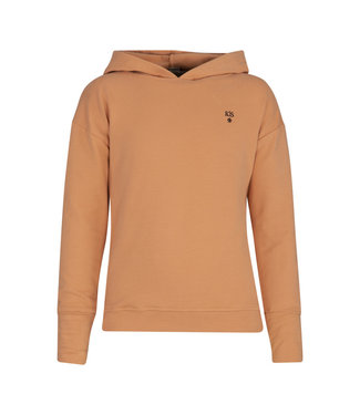 KIEstone Meisjes hoodie - Zacht oranje