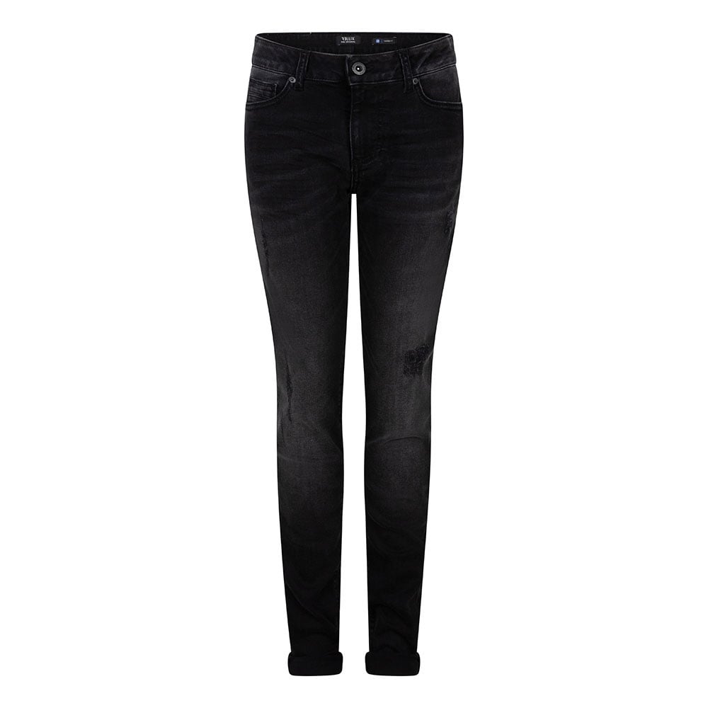 Rellix Jongens jeans broek Dean Tapered - Used zwart