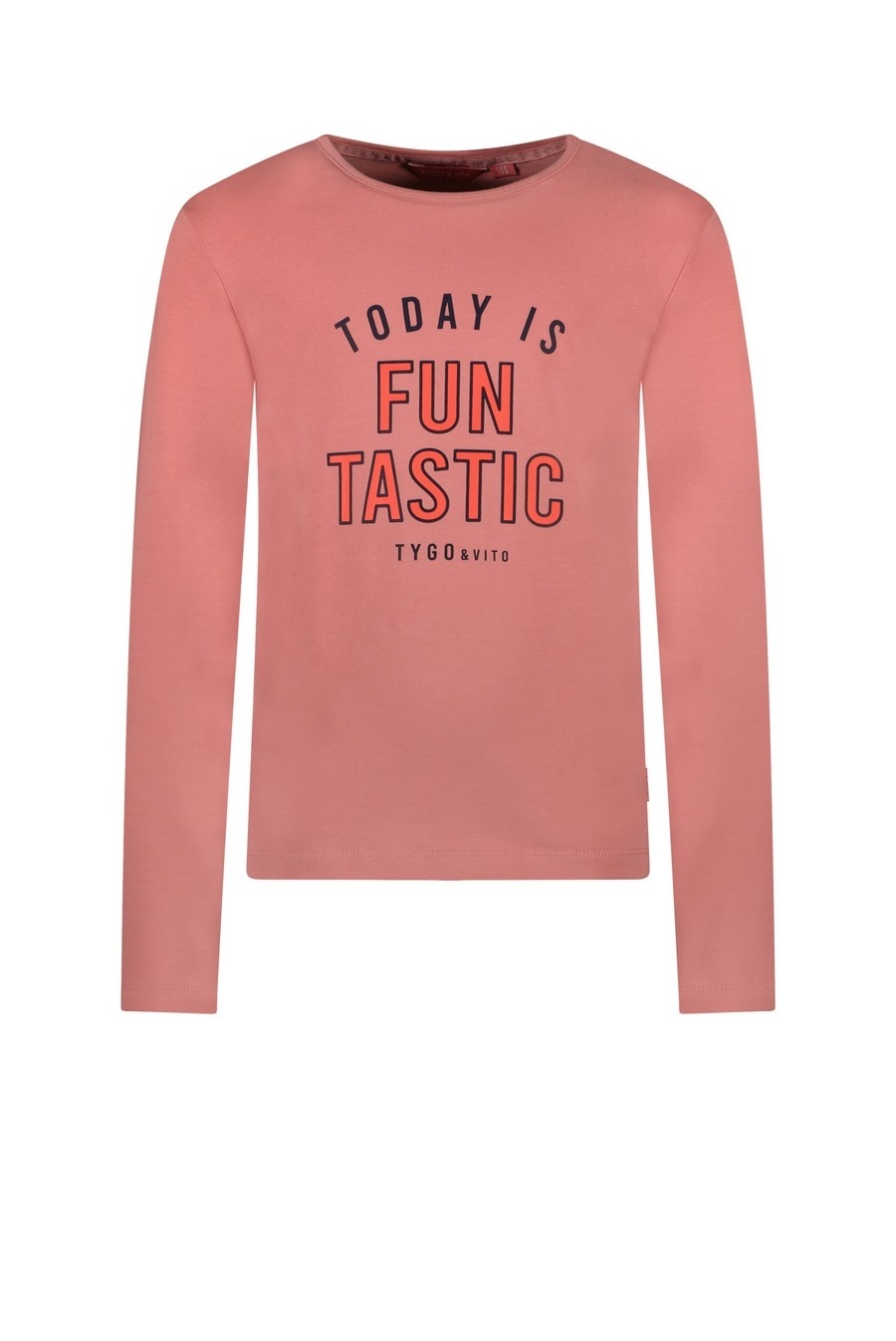 Tygo & Vito Meisjes shirt 'Funtastic' - Strawberry Ice