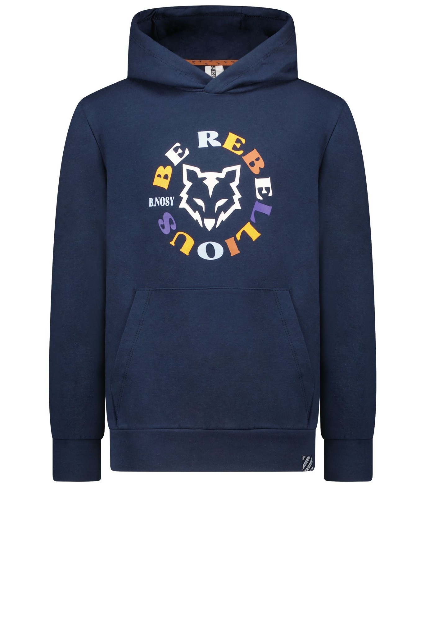 B.Nosy Jongens hoodie artwork - Navy blauw