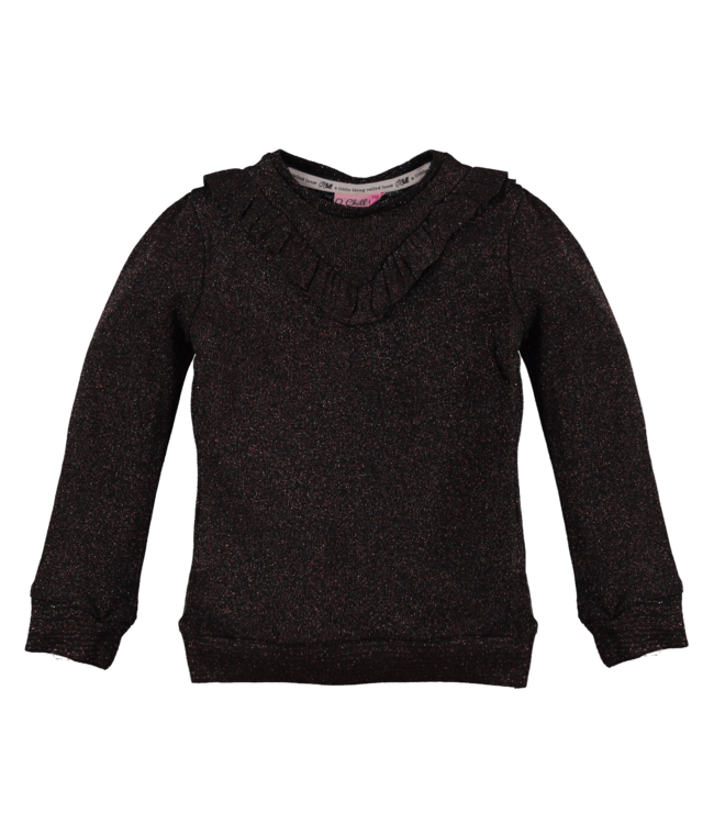 O'Chill Meisjes sweater - Pip -  Zwart