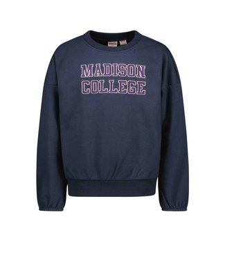 Street called Madison Meisjes sweater - Glendale - Navy blauw