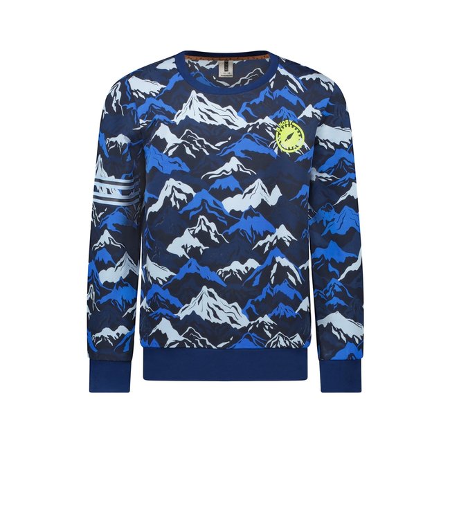B.Nosy Jongens sweater - Mountain AOP
