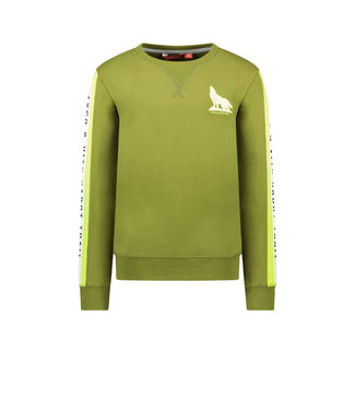 Tygo & Vito Jongens sweater - Forrest groen